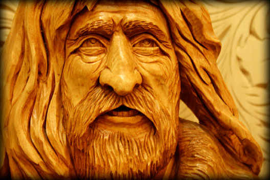 relief woodcarving