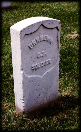 Grave of an unknown soldier