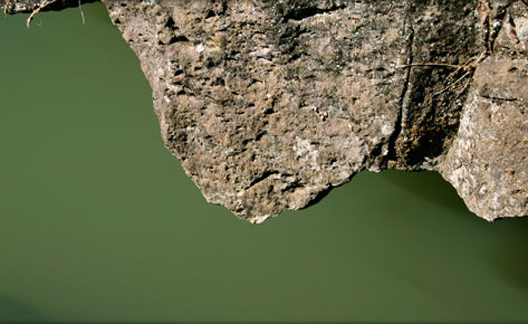 Round Spring Rock Detail