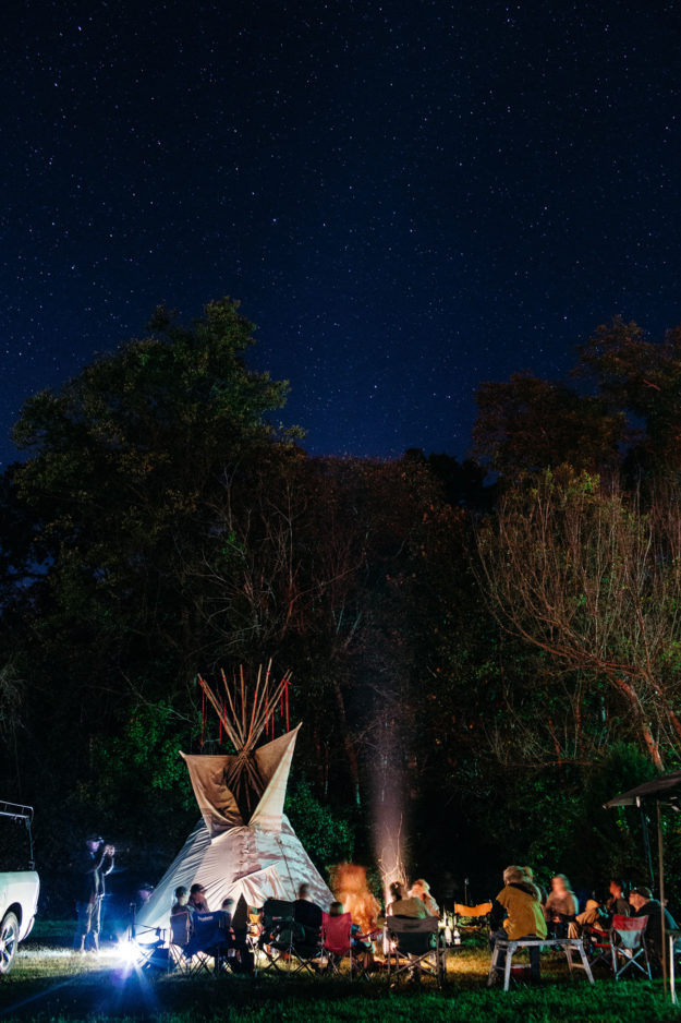 Bois d'Arc primitive skills camp