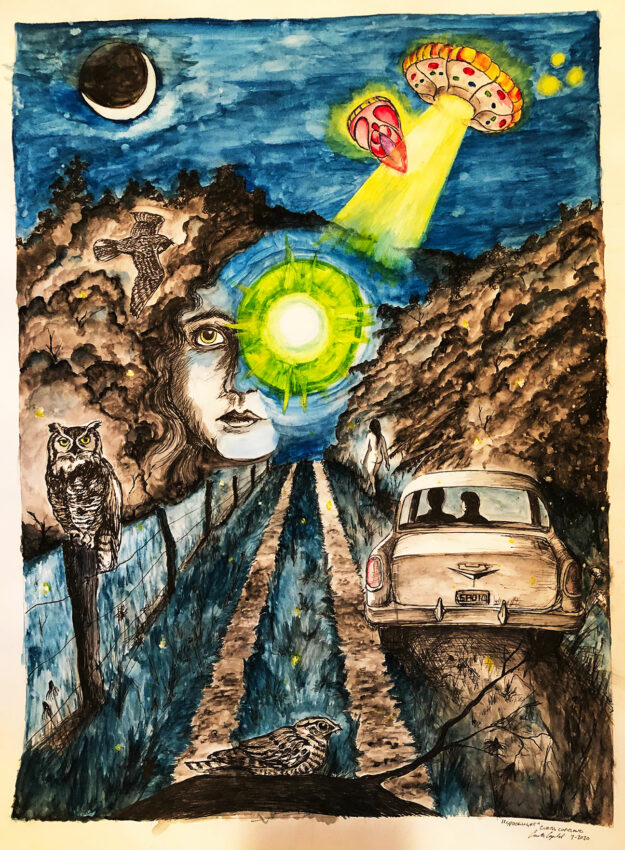 Curtis Copeland Spooklight Art